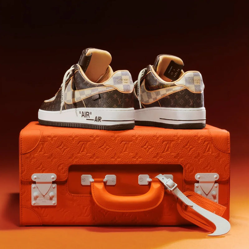 Air Force 1 x Louis Vuitton (Com Maleta)